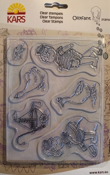 Clear Stamps Ollyfant, am Strand